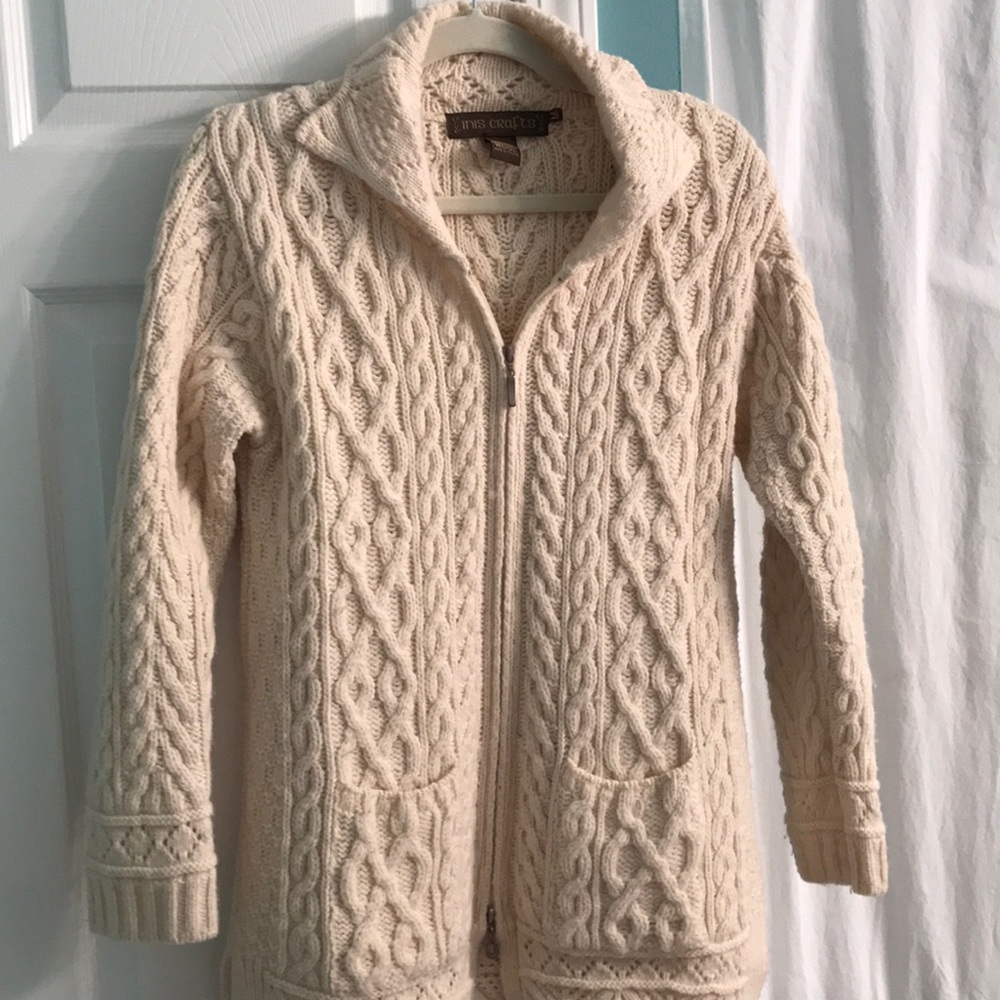 Wool cardigan